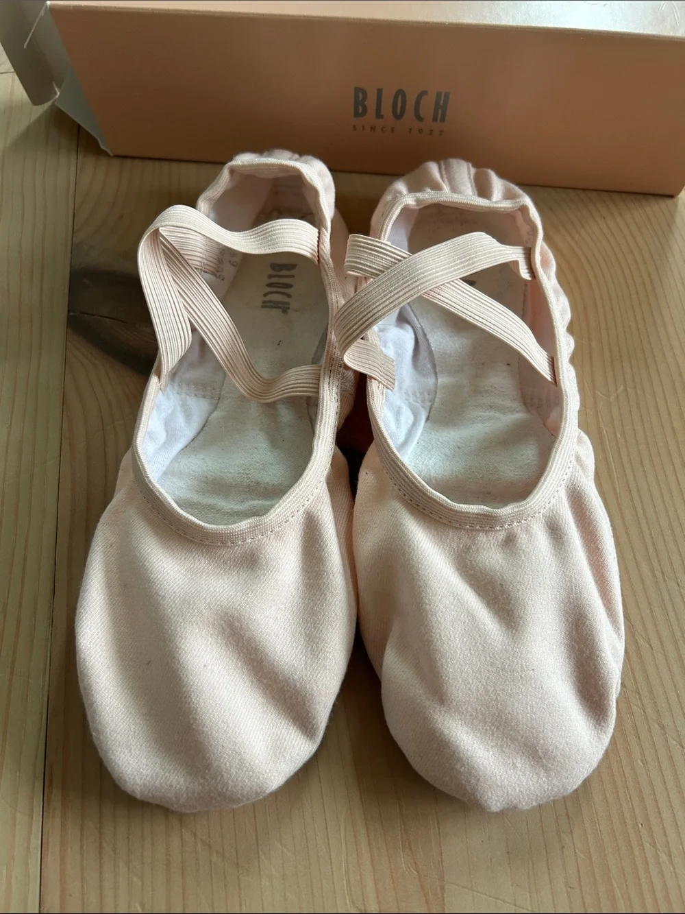 Bloch Ballet Slippers in Light Blush